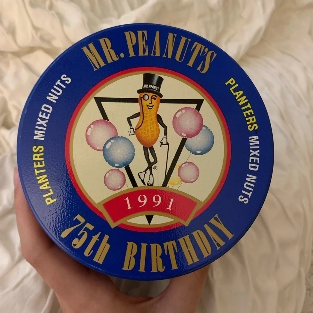 Planters 75th Anniversary Tin 1991